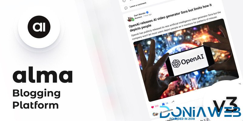 Alma - Blogging Platform
